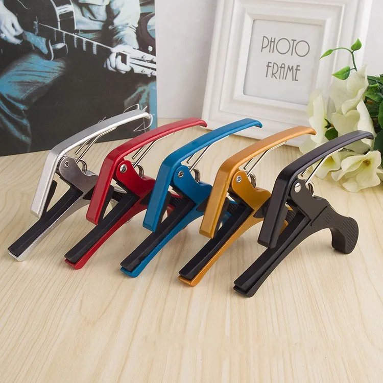 Guitar Capo คาโป้กีตาร์ วัสดุโหละอย่างดี วัสดุเป็นโลหะอย่างดีของแท้ พร้อมส่ง ส่งเร็ว