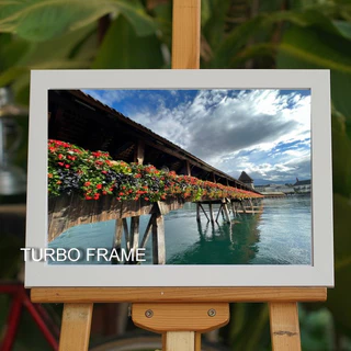 กรอบรูปแต่งบ้าน ขนาดพิเศษ ใส่รูปภาพขนาด 20x24นิ้ว ,50x70ซม , 20x30 นิ้ว( 50x76ซม) +หูแขวน+หน้ากระจกจริง และแผ่นอะคริลิต