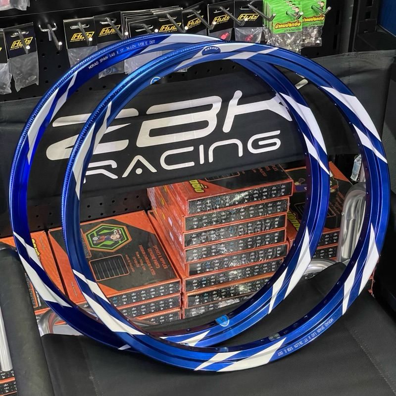 ( เฉพาะล้อ )วงล้อMORAD SPAIN ทรงA 🇪🇸 #ZBK งานซ้งบางแค สี น้ำเงิน *NEW สีล็อตใหม่ล่าสุด