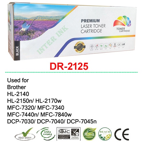 ดรัมเทียบเท่า Drum Brother DR-2125 สำหรับรุ่น DCP-7030/ DCP-7040/ DCP-7045n Compatible