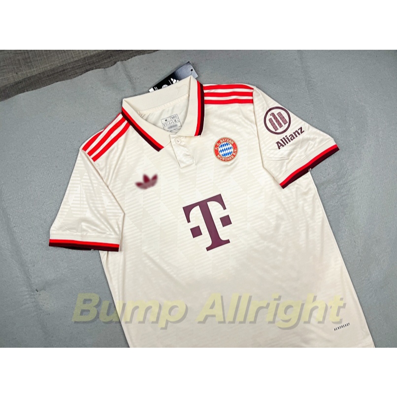 เสื้อฟุตบอล 2024 : บาเยิร์น มิวนิค เทิร์ด Bayern Munich Third 2024 สินค้าส่งจากไทย