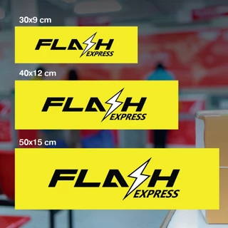 สติกเกอร์ รวม ขนส่ง เดลิเวอรี่ delivery /flash express/kerry/ไปรษณีย์/JT express แบบยาว ติดง่าย