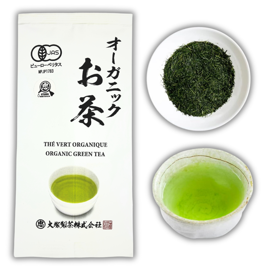 Otsuka Green Tea | ชาเขียวออร์แกนิกเซนฉะ | Japanese Organic Sencha Green Tea Loose Leaf | ส่งตรงจากเ