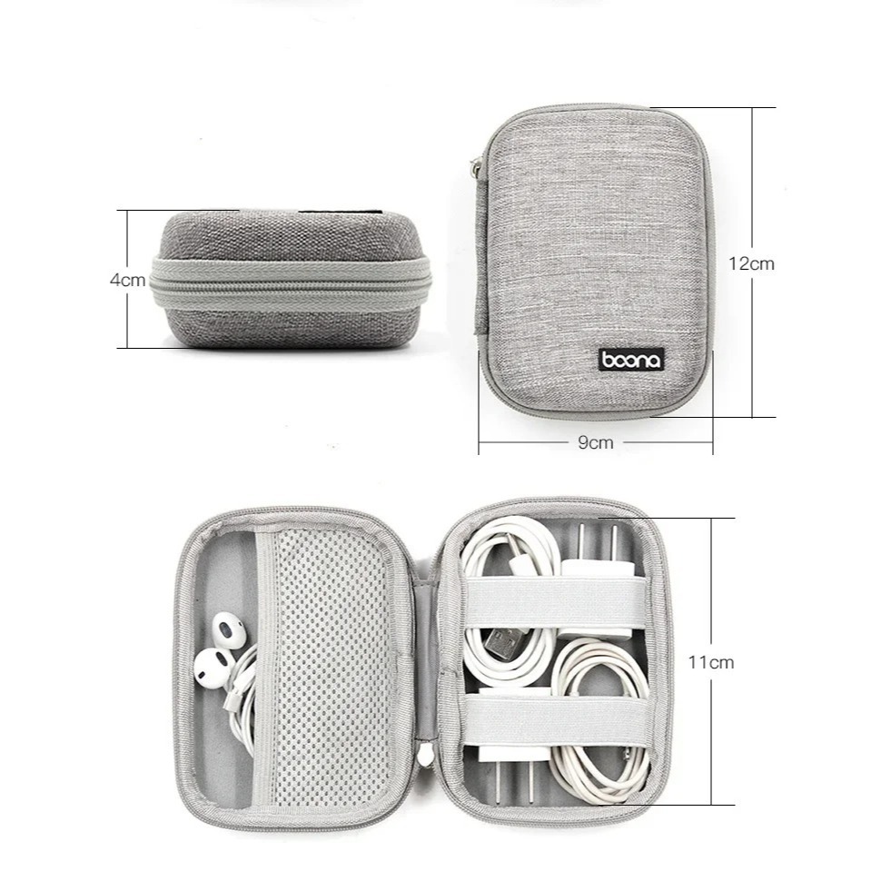 [พร้อมส่ง] กล่อง power bank USB หูฟัง earbuds bluetooth earphone แฟลชไดร์ฟ adapter กันกระแทก 360 ํ รูปที่ 7