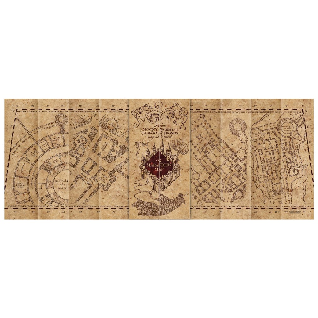 The Noble Collection بازل خريطة اللصوص 1000 قطعة — صورة 3
