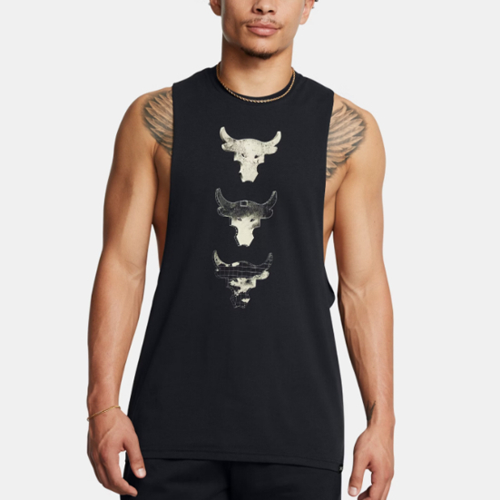 เสื้อกล้าม Under Armour Project Rock Tank Top เสื้อกล้าม UA สินค้าแท้ 100%