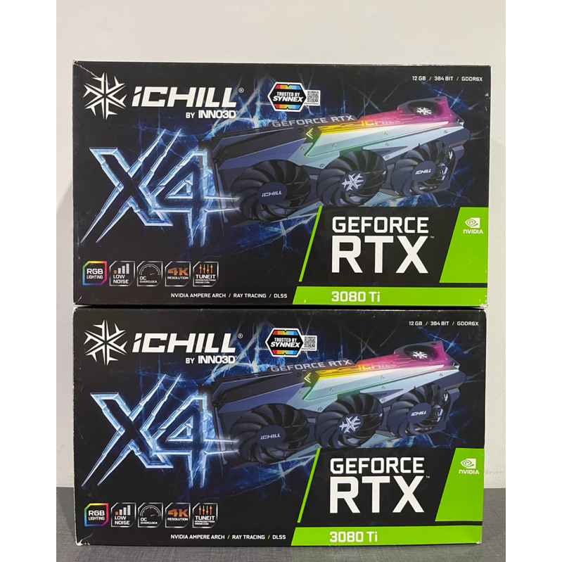 VGA (การ์ดแสดงผล) INNO3D GEFORCE RTX 3080 TI ICHILL X4 - 12GB GDDR6X (มือสอง) ประกันร้าน 3เดือน