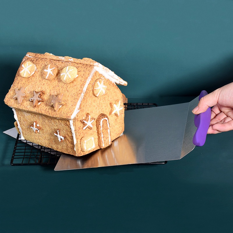 ที่ยกเค้ก แผ่นรองเค้กแสตนเลส ( Cake Lifter )