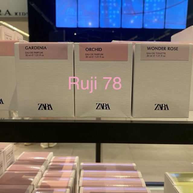 🌸น้ำหอมผู้หญิง ซาร่า Zara Gardenia Wonder Rose Orchid 30 mL