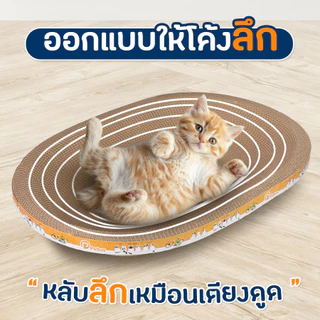 Petus ที่ลับเล็บแมว ที่ฝนเล็บ แผ่นลับเล็บ มี 3 ขนาด เนื้อกระดาษแน่น ของเล่นแมว Cat Toy
