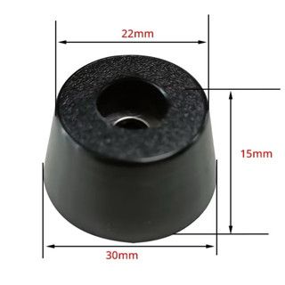 ยางลองตู้ลำโพงsize 30*22*15mm 1ชิ้น