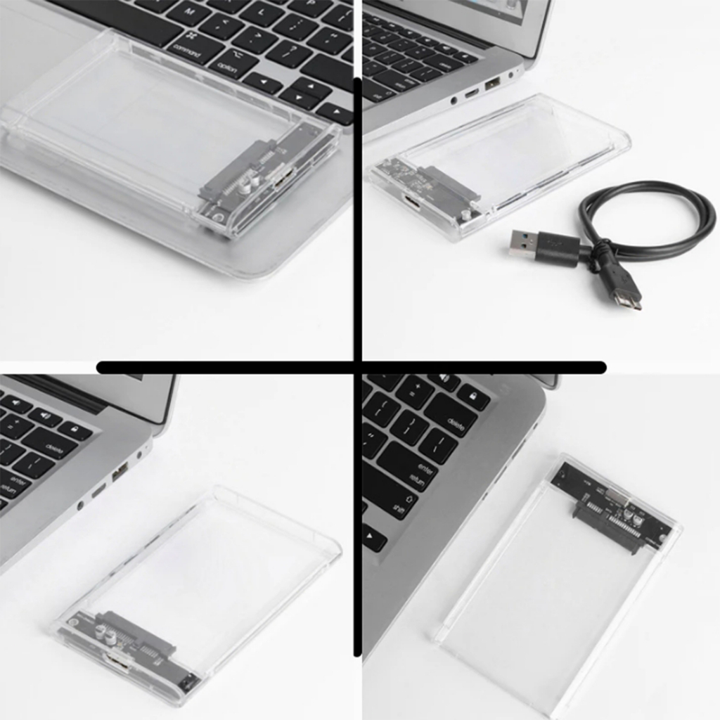 ส่งสินค้าทุกวัน กล่องใส่ HDD USB 3.0 SATA 2.5 กล่องใส่ฮาร์ดดิส ส่งถ่ายข้อมูลได้รวดเร็ว Harddisk SSD 2.5 inch USB3.0 แรง