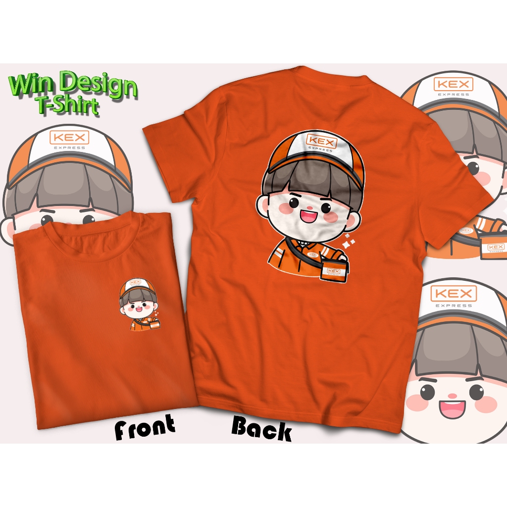 เสื้อKEX EXPRESS ผ้าคอตตอน100% ผ้าหนานุ่ม