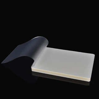 พลาสติกเคลือบบัตร A4 220*310MM / A5 303*426MM / A3 160*220MM หนา 80 ไมครอน (100 แผ่น)