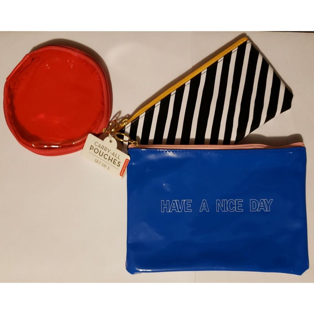 Kikkerland Carry-All Pouches