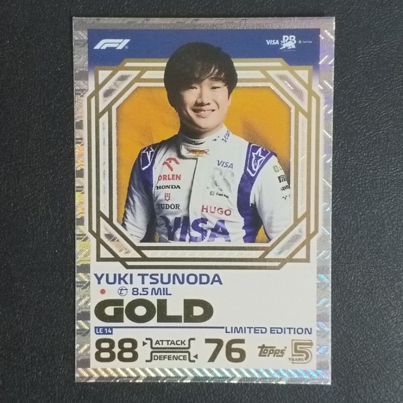 (รวมใบฟอยล์พิเศษ✅) การ์ดเทอร์โบ แอทแทค 2024 PARALLEL TOPPS TURBO ATTAX 2024 FORMULA 1 TRADING CARD GAME