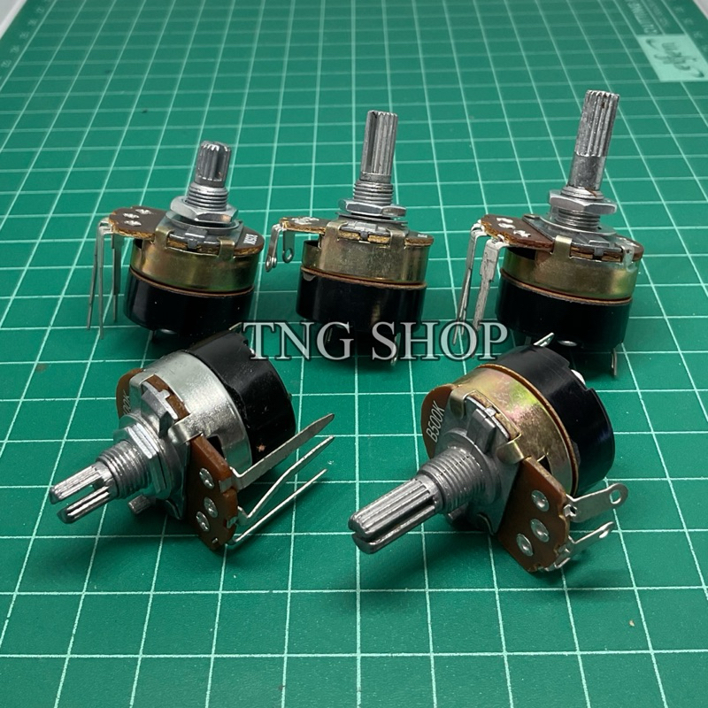 VR สวิตช์ เครื่องทำน้ำอุ่น แกนสั้น15mm/ 20mm/ 25mm มีค่า 5K,10K,20K,50K,100K,250K,350K,500K