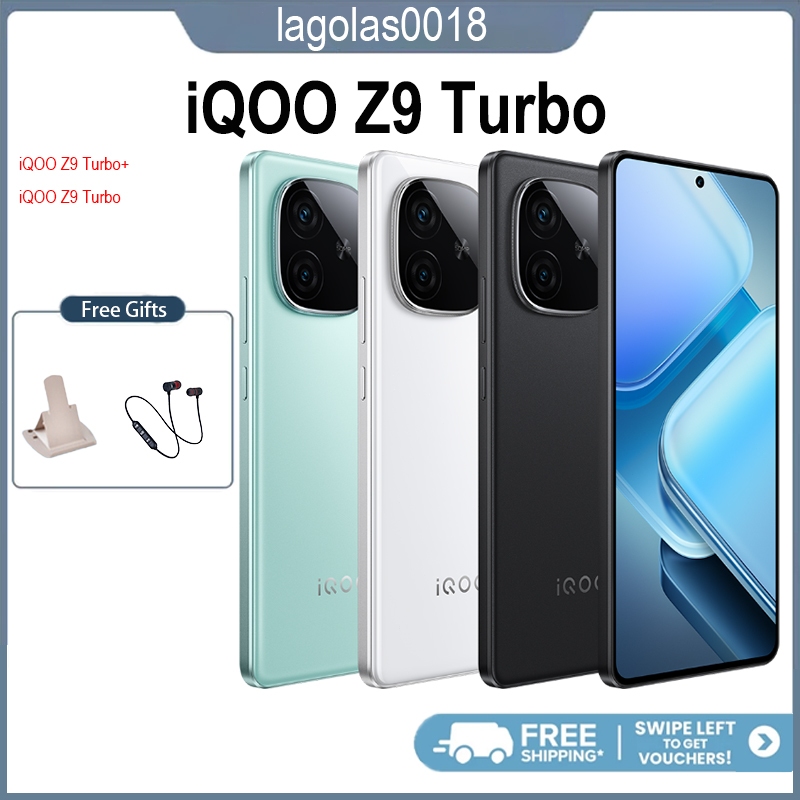 VIVO iQOO Z9 Turbo+ Dimensity 9300+ | iQOO Z9 Turbo Snapdragon 8s Gen 3 ( Support Thai & Google Play ) 6.78Inch AMOLED