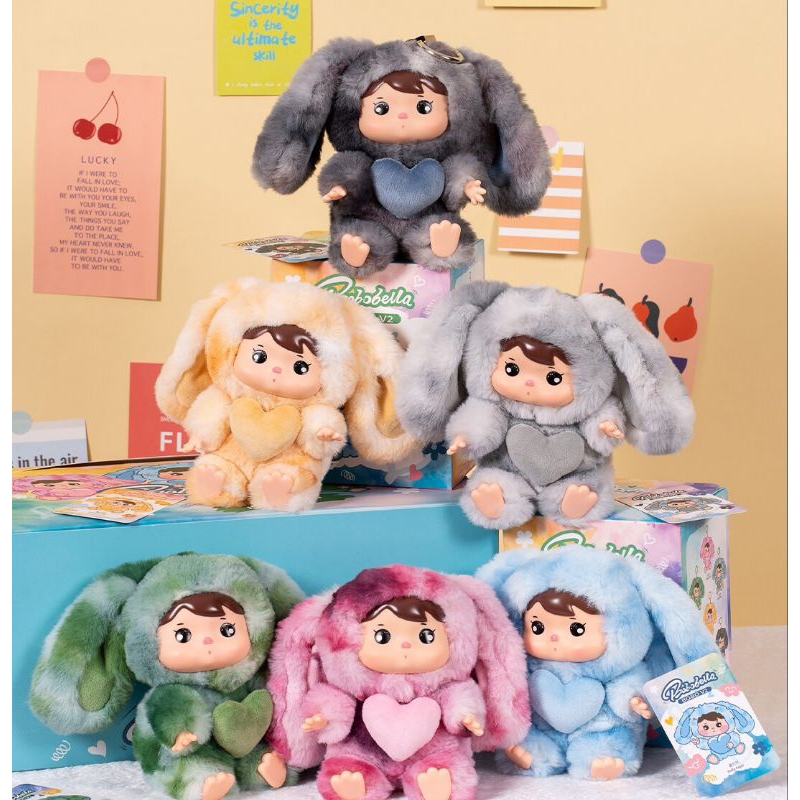 ใช้โค้ดลดได้อีก30% ส่งจากไทย ยกกล่องกด6 bobobella v1 v2 rukcute ใช้ทำพวงกุญแจห้อยกระเป๋า