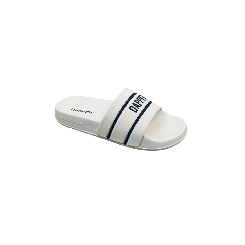 DAPPER รองเท้าแตะ DAPPER Logo Stamp Pool Slide Sandals สีขาว (HSP/WH/1681SL1)