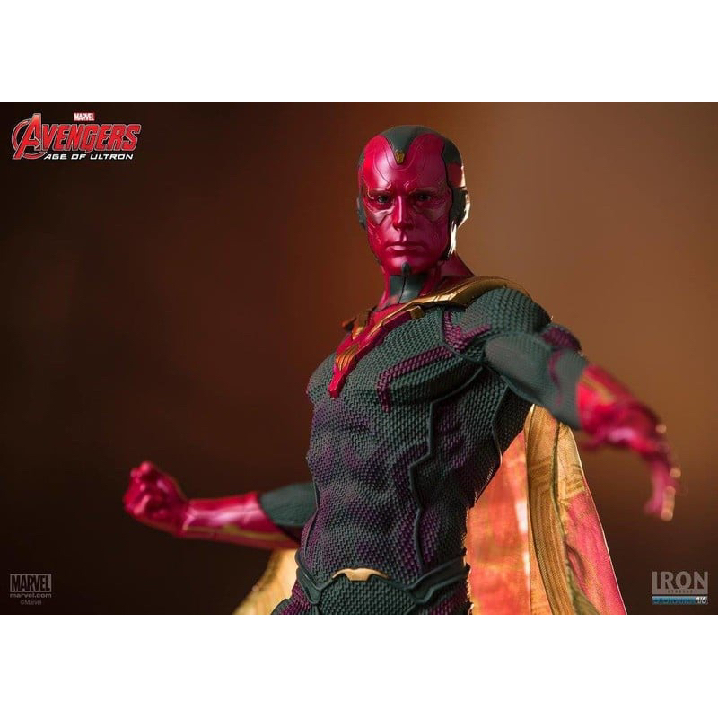 มือสอง Deluxe 1/6 Iron Studios Vision avengers age of ultron AOU polystone statue โมเดล