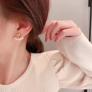 ต่างหู ห้อยมุก สไตล์เกาหลี Sasa Earrings (รหัสER8)