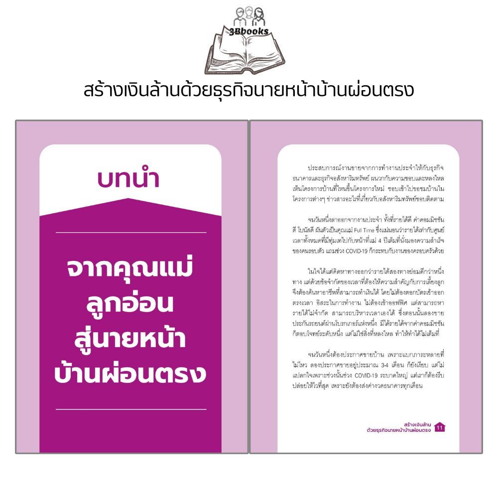 หนังสือ สร้างเงินล้านด้วยธุรกิจนายหน้าบ้านผ่อนตรง : อสังหาริมทรัพย์ การซื้อขายบ้านและที่อยู่อาศัย การเงินการลงทุน ธุรกิจ