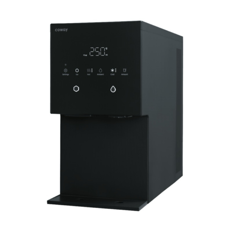 coway เครื่องกรองน้ำรุ่น MY ICE สีขาว ดำ ราคารายเดือน ติดตั้งฟรี