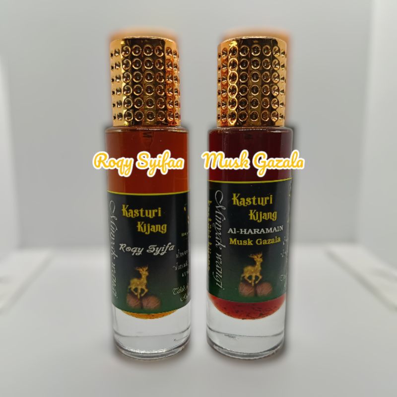 น้ำหอม Kasturi kijang Roqy Syifaa, Musk Gazala 30 mL (ผ่านการอานรุกยะห์) Grade Premium
