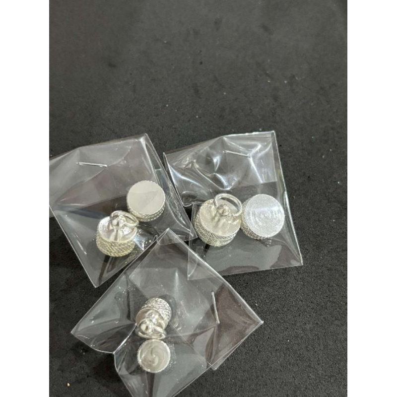 ฝาตะกรุดชุบเงิน​6-16​มิล