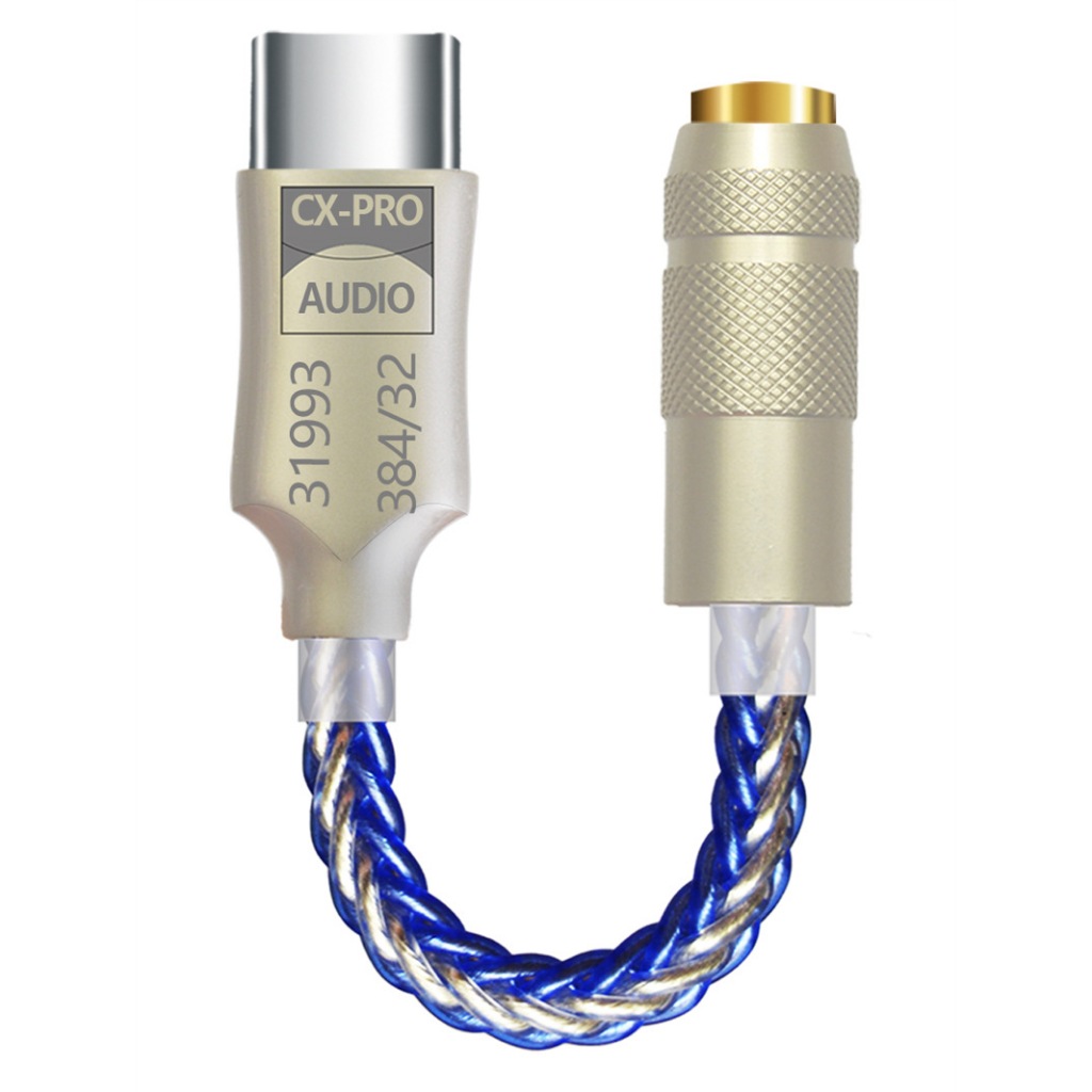 USB Dac Type C HiFi CX31993 DSD:64/128 32Bit 384kHz สำหรับโทรศัพท์ หูฟัง ชิป CX31993