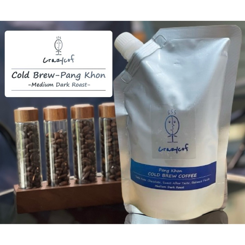 Crazycof Cold brew coffee - กาแฟสกัดเย็นพร้อมดื่ม 500 ml
