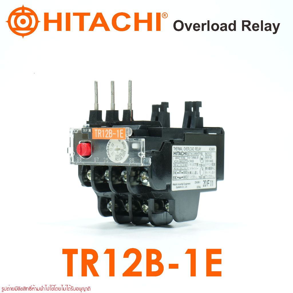 OVERLOAD RELAY TR12B-1E HITACHI OVERLOAD RELAY HITACHI TR12B-1E