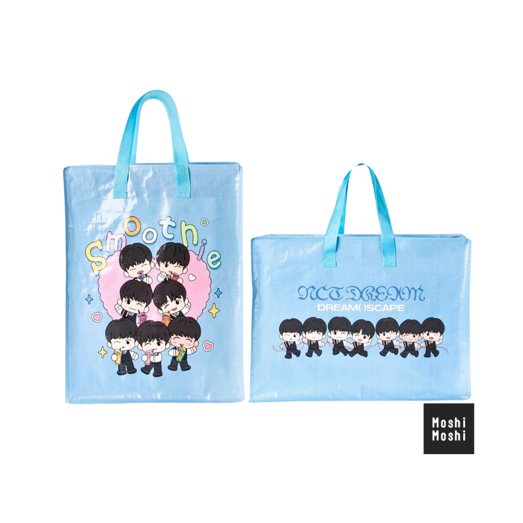 Moshi Moshi x NCT DREAM Reusable Bag กระเป๋าสะพายกระสอบ รุ่น 6100004671-4672