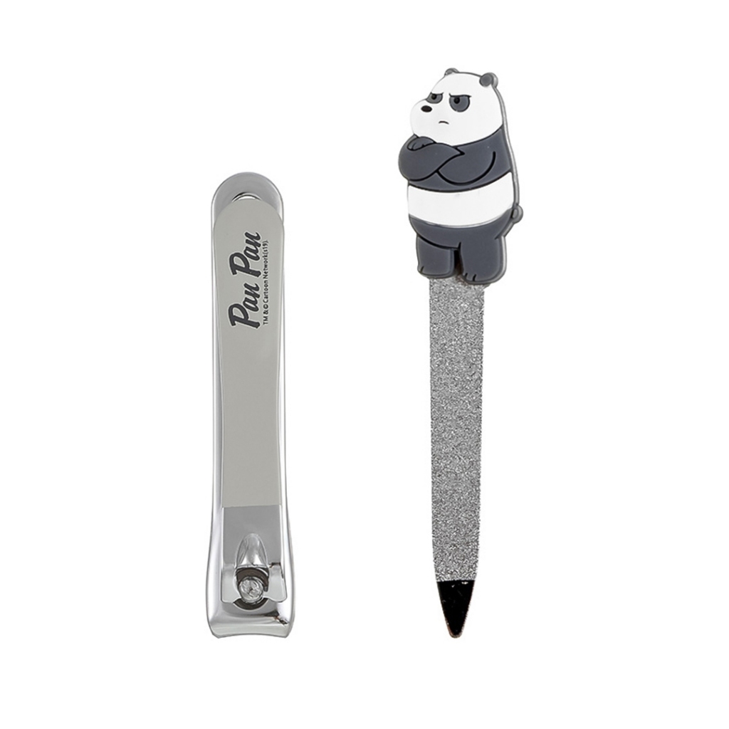 Miniso ชุดแต่งเล็บ กรรไกรตัดเล็บ ตะใบเล็บ We Bare Bears Manicure Set