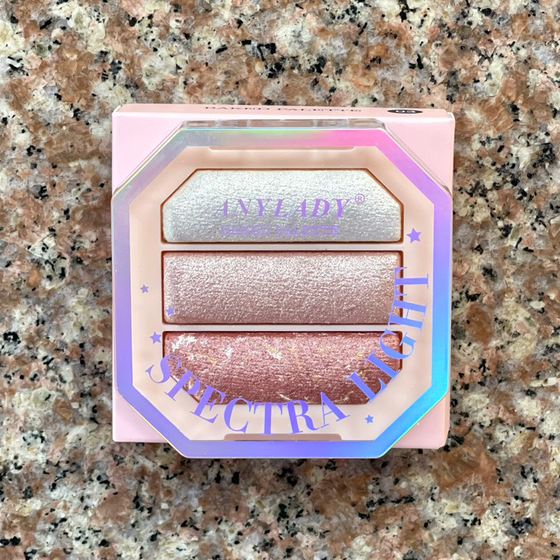 ANYLADY BAKED PALETTE ไฮไลท์3ช่อง