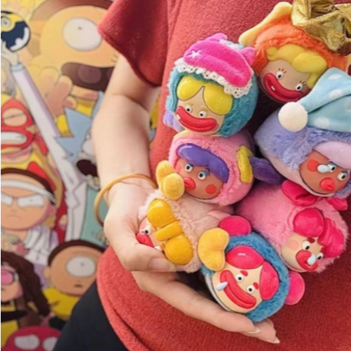 (กล่องสุ่มพร้อมส่ง) พวงกุญแจ Ugly Cute Family Series - Slumber Party