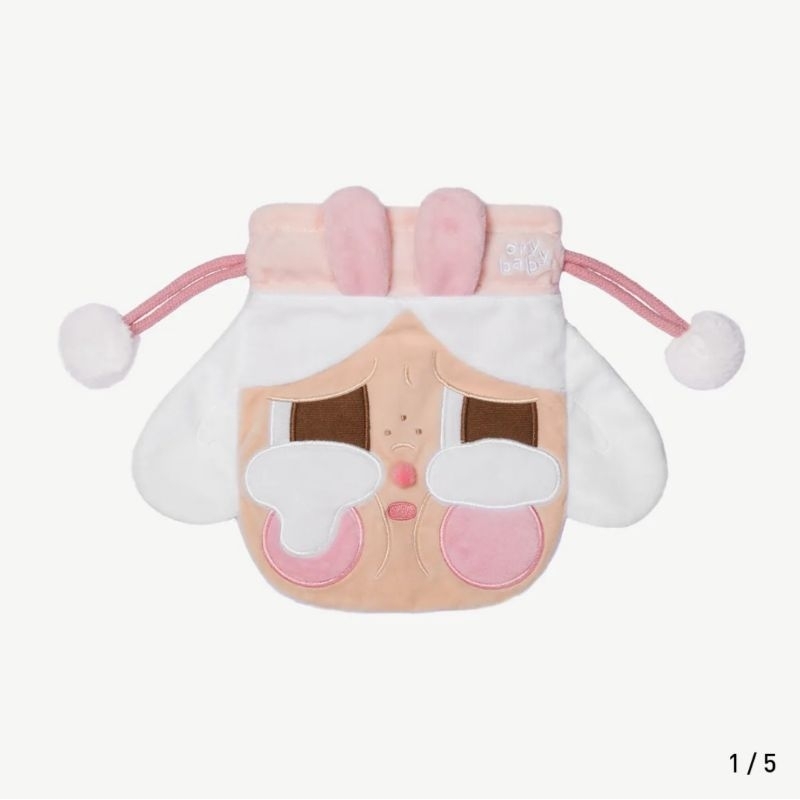 🇹🇭ของแท้ 💯 พร้อมส่งจากไทย 🇹🇭(ใช้โค๊ดส่วนลดได้ )CRYBABY Crying Again Series-Storage Bag(I'll Give You