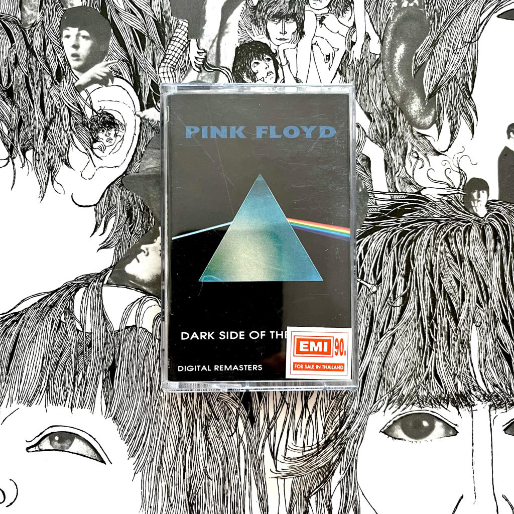 Tape Cassette เทปเพลง Pink Floyd - The Dark Side Of The Moon (1973) Art Rock, Psychedelic Rock, Spac