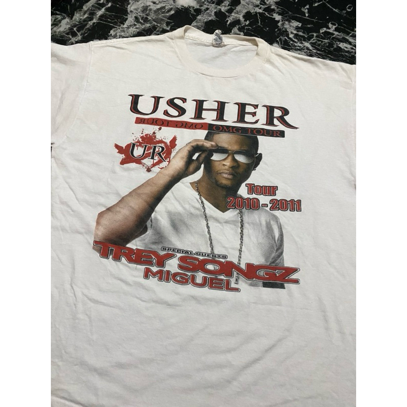 เสื้อมือสอง USHER OMG TOUR
