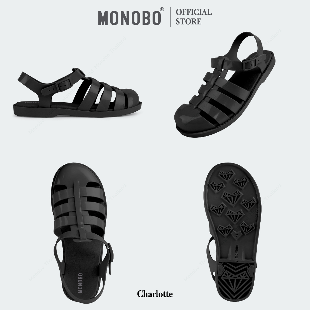 MONOBO รุ่น Charlotte รองเท้ารัดข้อ ของแท้ 100%