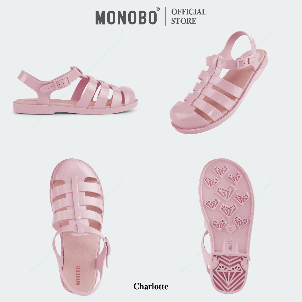 MONOBO รุ่น Charlotte รองเท้ารัดข้อ ของแท้ 100%