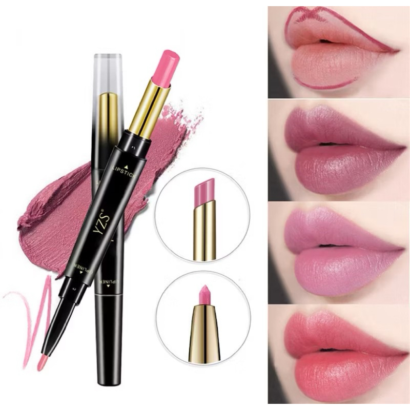 ถูก/งานแท้ พร้อมส่ง Lipstick ดินสอเขียนขอบปาก ลิปสติก สีสวย ลิปสติกแบบดินสอ ดินสอเขียนขอบปาก