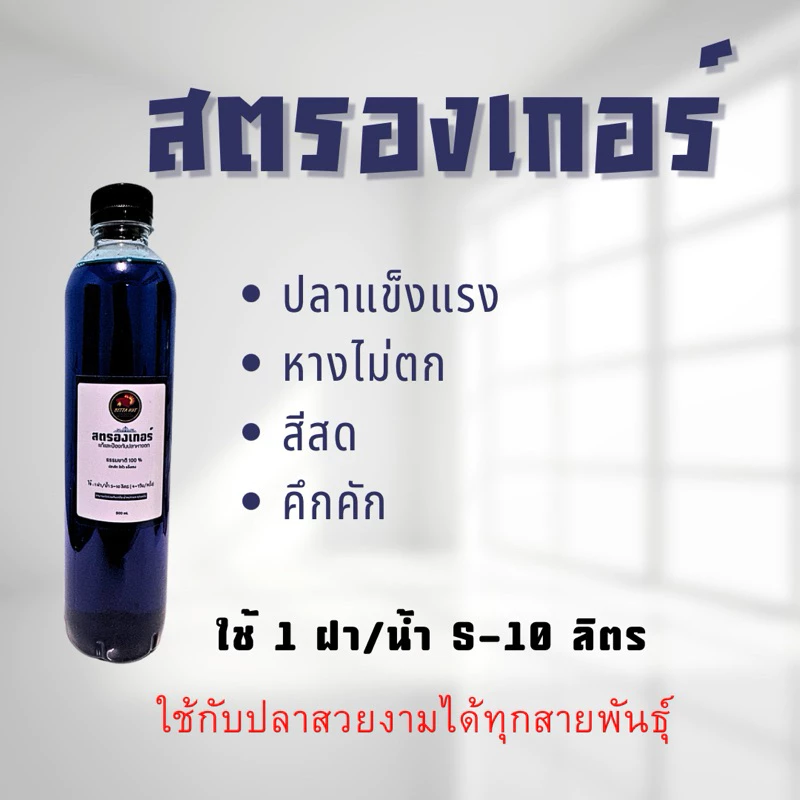 สตรองเกอร์ แก้ปลาหางตก ปลาสดชื่นแข็งแรง