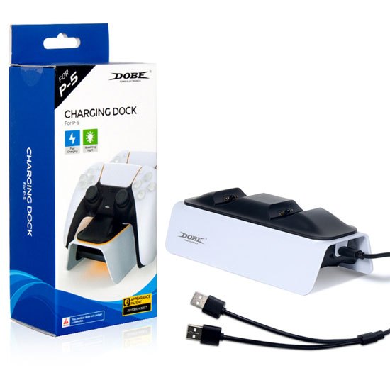 มาใหม่! พร้อมส่ง! แท่นชาร์จจอย PS5 DOBE Ver.2024 PD Fast Charge ชาร์จเร็ว มีไฟบอกสถานะ