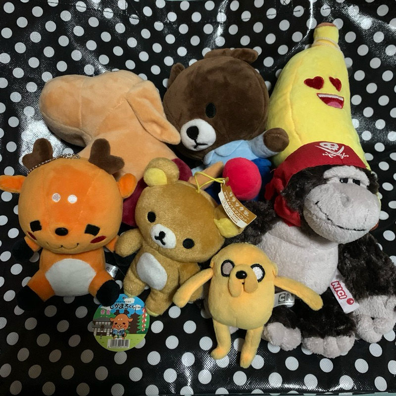 [พร้อมส่ง] ส่งต่อ ตุ๊กตาสะสม (Rilakkuma , Adventure time , ตุ๊กตากวางนารา 🇯🇵)