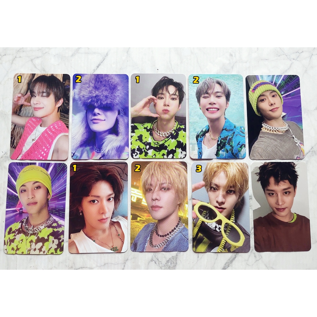 การ์ด ของแท้ จาก CD อัลบั้ม NCT 127 - 2 Baddies Album พร้อมส่ง Card Kpop