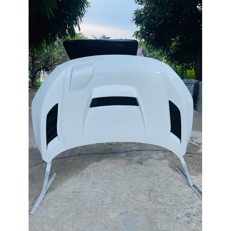 ฝากระโปรงหน้าทรงJs ไฟเบอร์/เพียวคาร์บอน Civic Fc/Fk