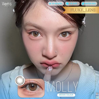 เลนส์นัวหวาน 🩵 Molly 🩵(ขนาดมินิ) ค่าอมน้ำ60%💧ใส่สบายตามาก คอนแทคเลนส์ Made in Korea กรองแสง ilens