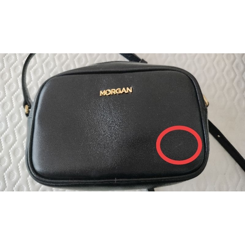 🌈🔖SALE🔖MORGAN กระเป๋าสะพายข้าง มือสอง (ตำหนิตามรูป)🛍️